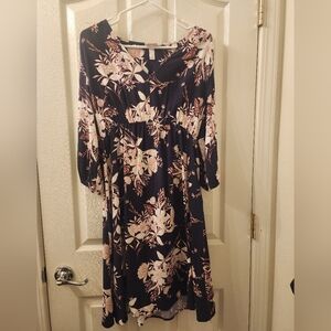 Isabel Floral Maternity Dress